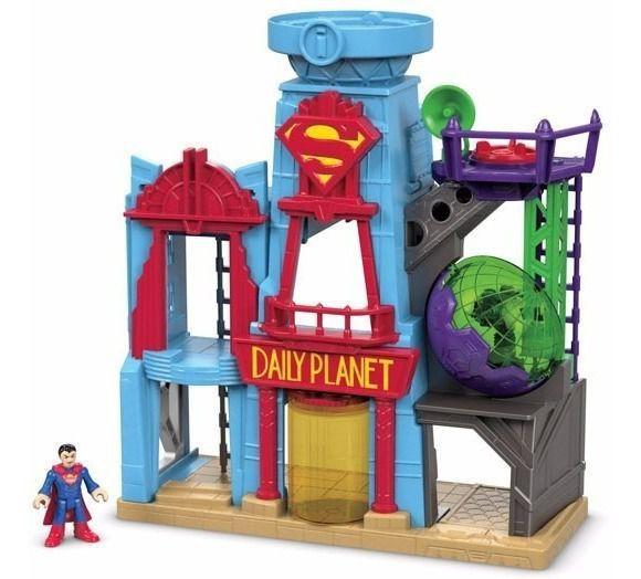 Metrópolis Liga da Justiça Imaginext - Mattel - Brinquedos Liga da ...