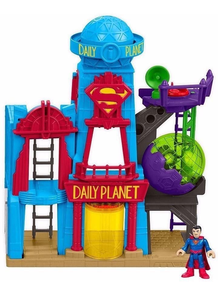 Metrópolis Liga da Justiça Imaginext - Mattel - Brinquedos Liga da ...