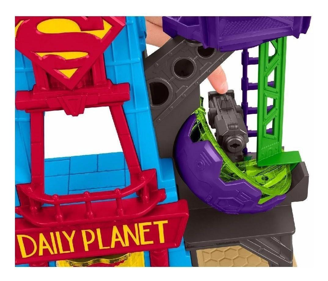 Metrópolis Liga da Justiça Imaginext - Mattel - Brinquedos Liga da ...