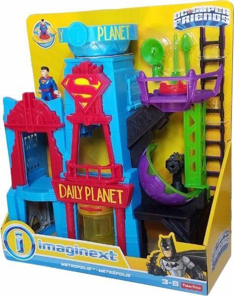 Metrópolis Liga da Justiça Imaginext - Mattel - Brinquedos Liga da ...