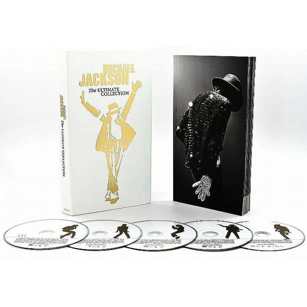 Michael Jackson The Ultimate Collection 4 Cds - Dvd - Livro