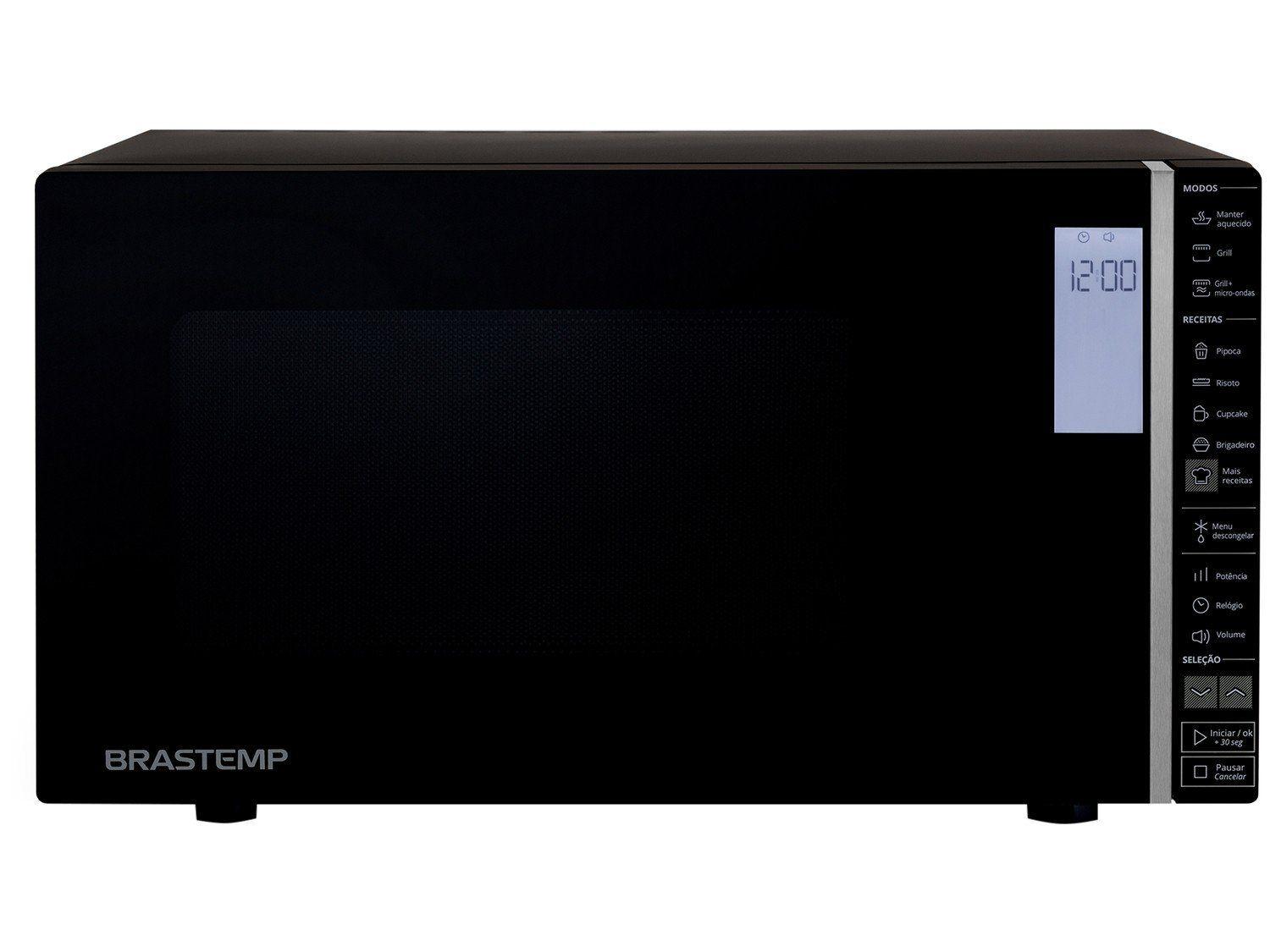 Micro-ondas Brastemp 32L Preto com Grill BMG45AE