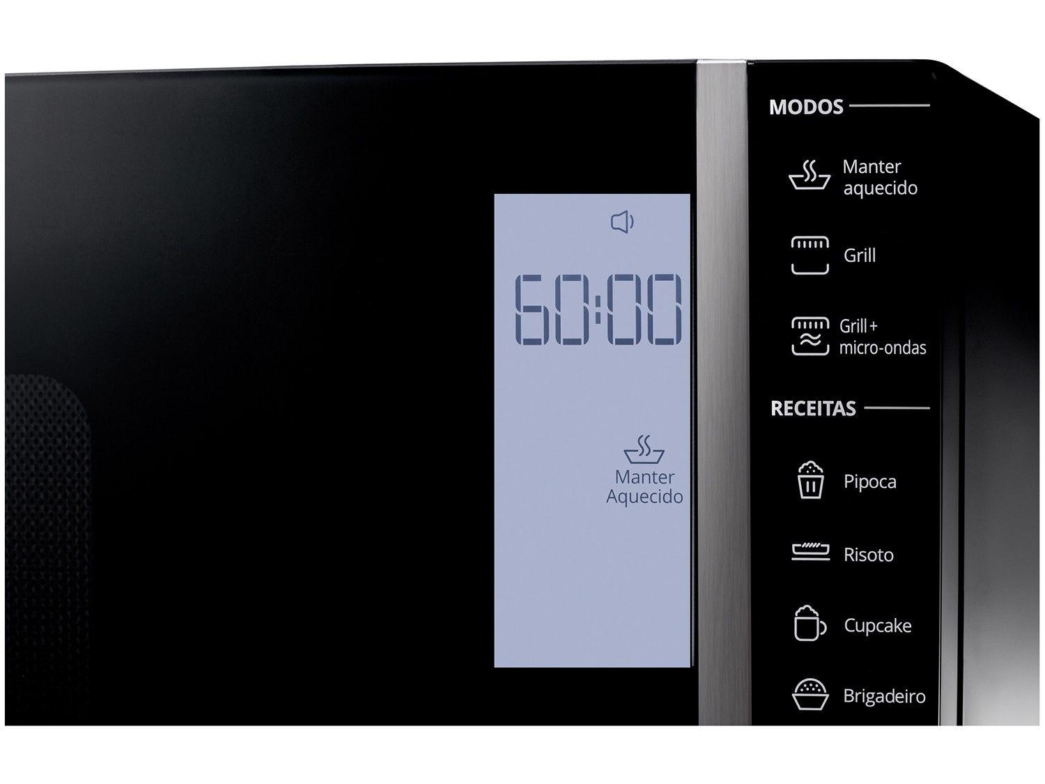 Micro-ondas Brastemp 32L Preto com Grill BMG45AE