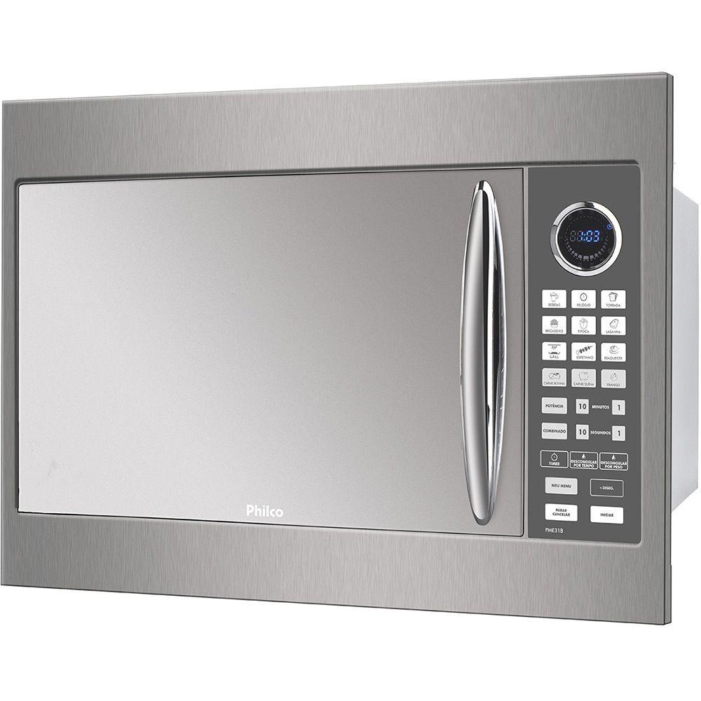 Microondas de embutir Philco 30 Litros PME31BM 110V Microondas