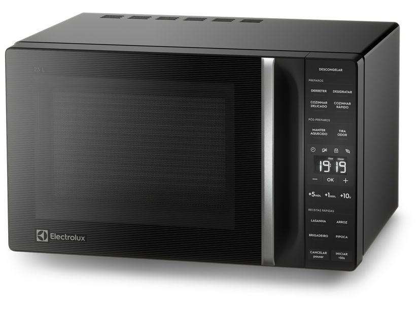 Micro-ondas Electrolux 23L Preto Efficient