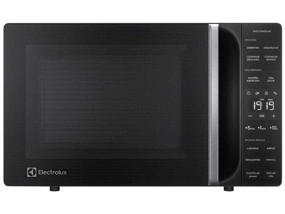 Micro-ondas Electrolux 23L Preto Efficient