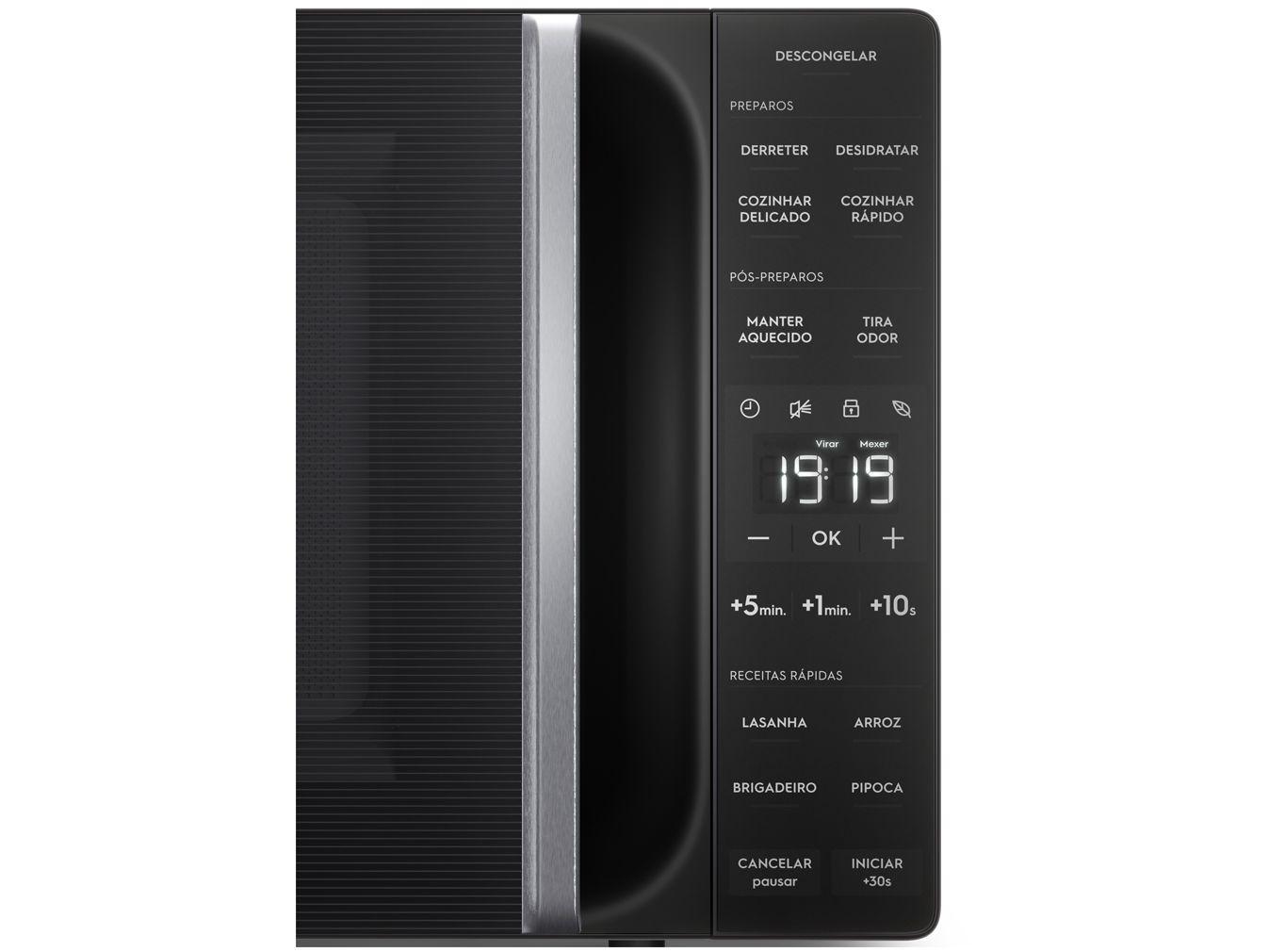 Micro-ondas Electrolux 23L Preto Efficient