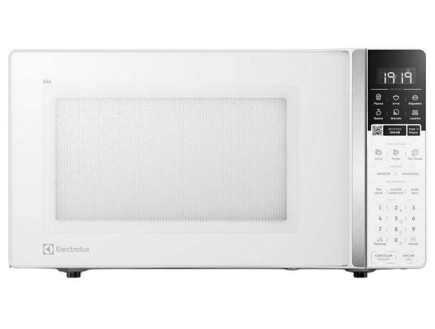 Micro-ondas Electrolux 34L Branco Efficient ME34B| Branco - 110V
