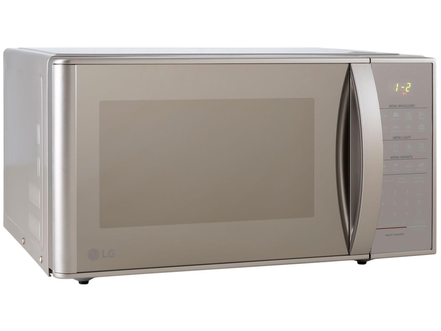 Micro-ondas LG 30L Prata MS3043BR