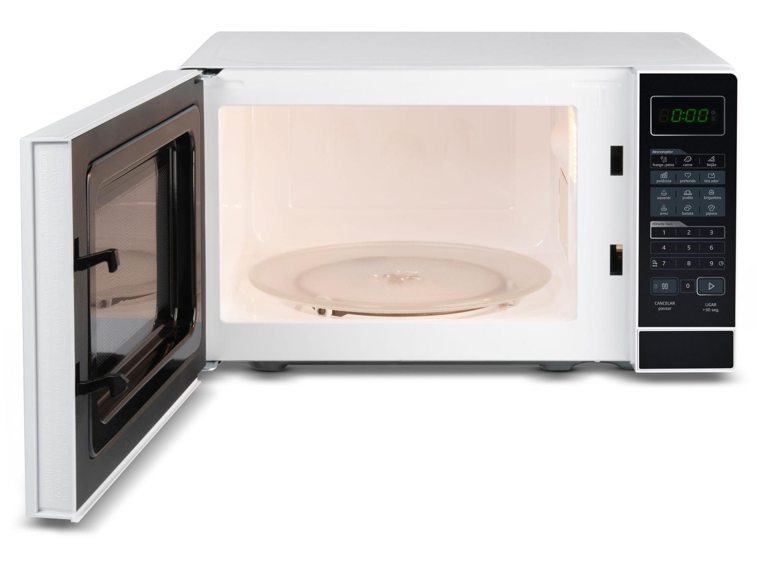 Micro-ondas Midea 20L Branco e Preto MRAS21