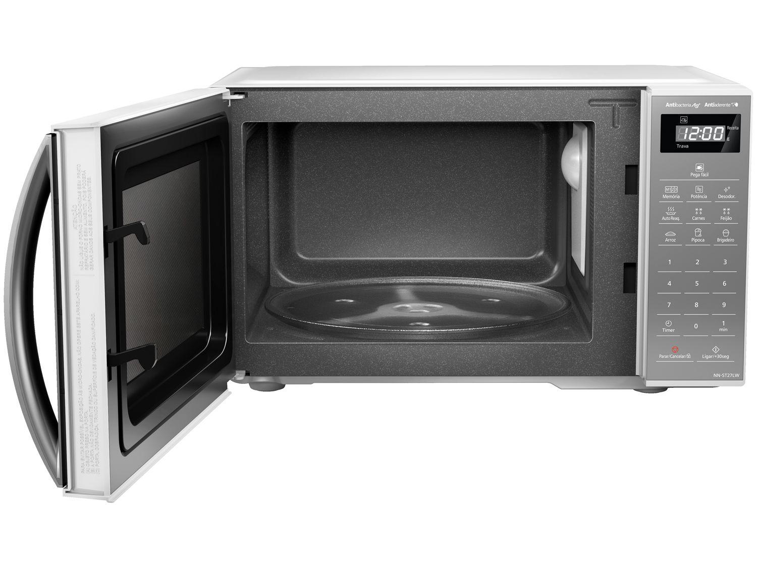 Micro-ondas Panasonic 21L NN-ST27L Branco Espelhado