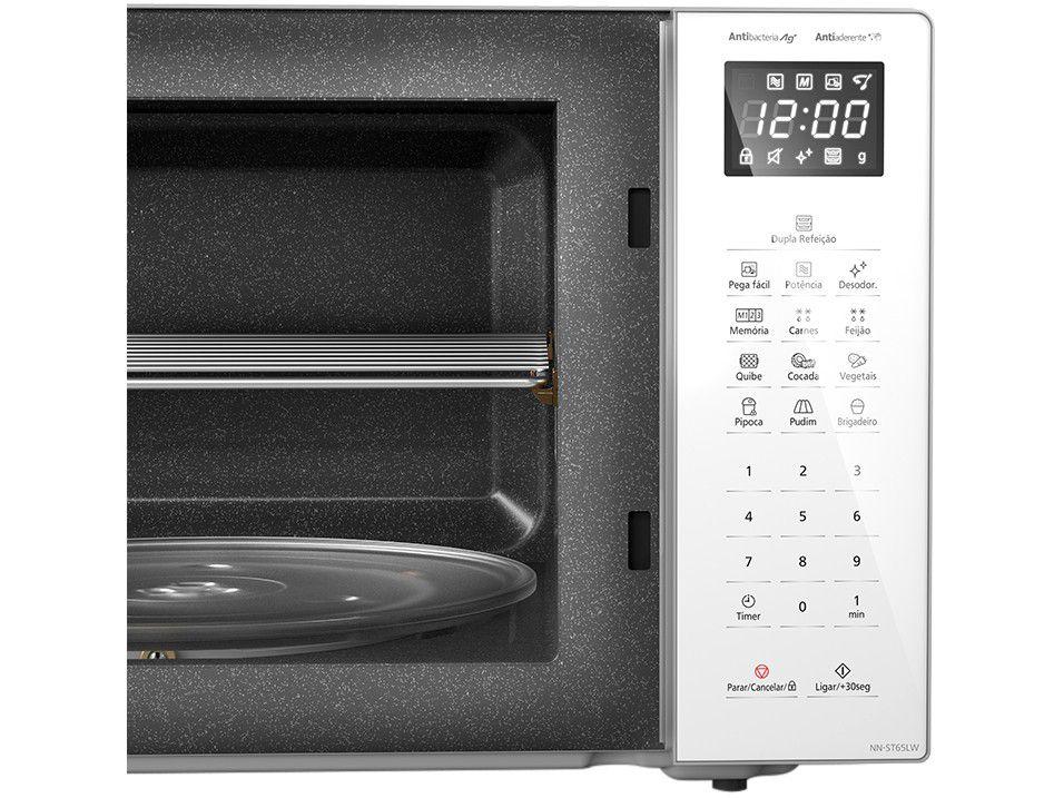 Micro-ondas Panasonic 34L NN-ST65LWRUN Branco