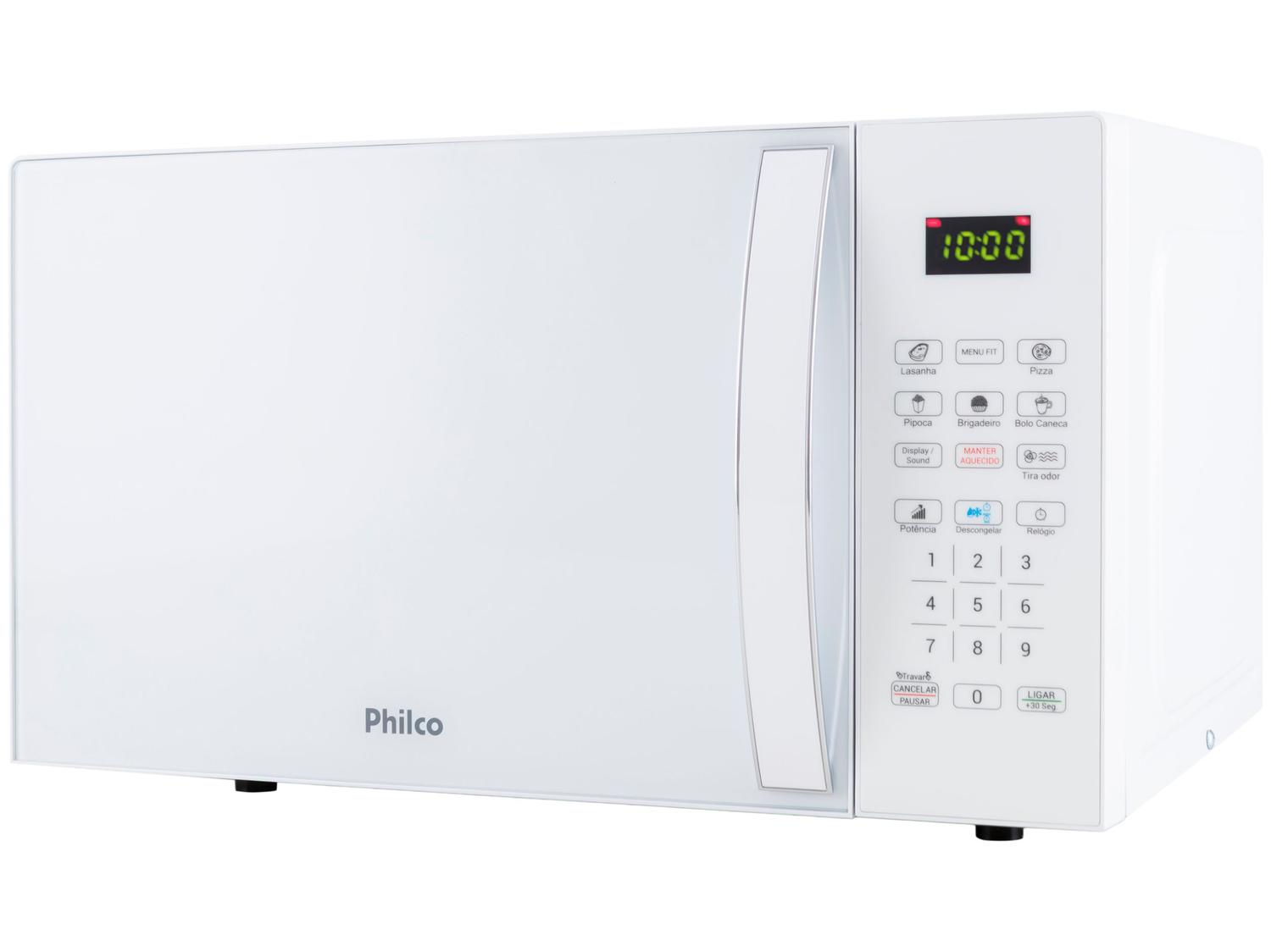 Micro-ondas Philco 33L Branco PMO38B | Shopping Smiles