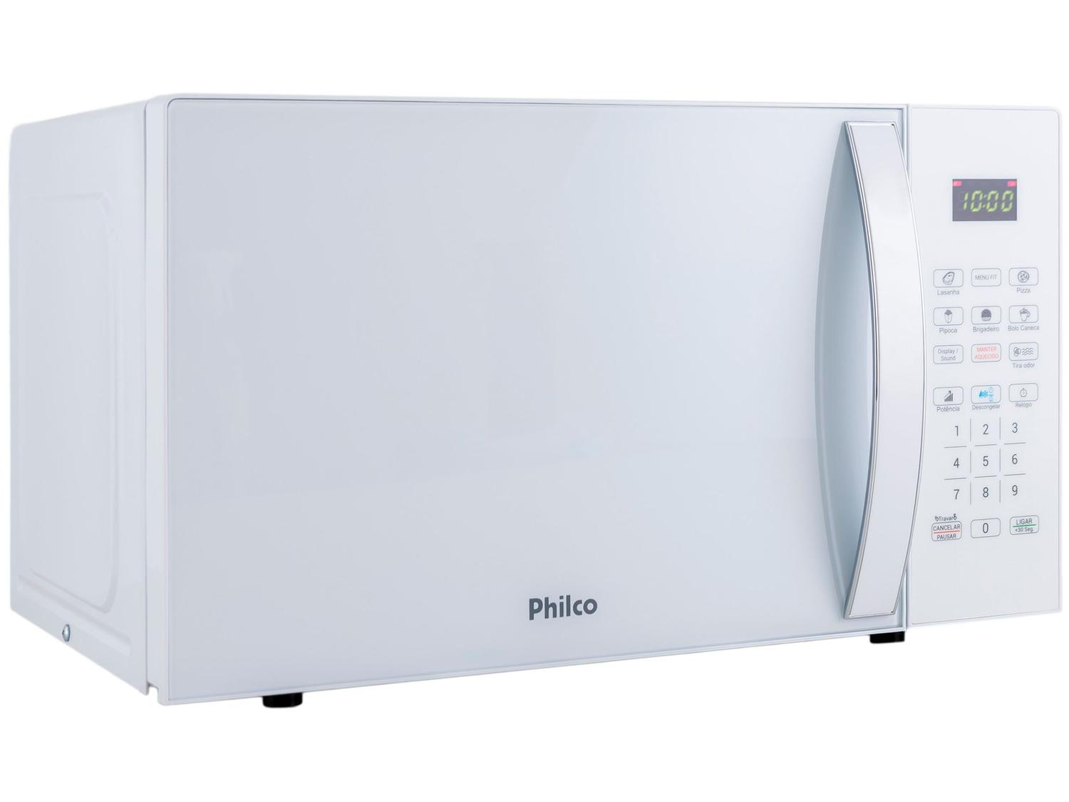 Micro-ondas Philco 33L Branco PMO38B | Shopping Smiles