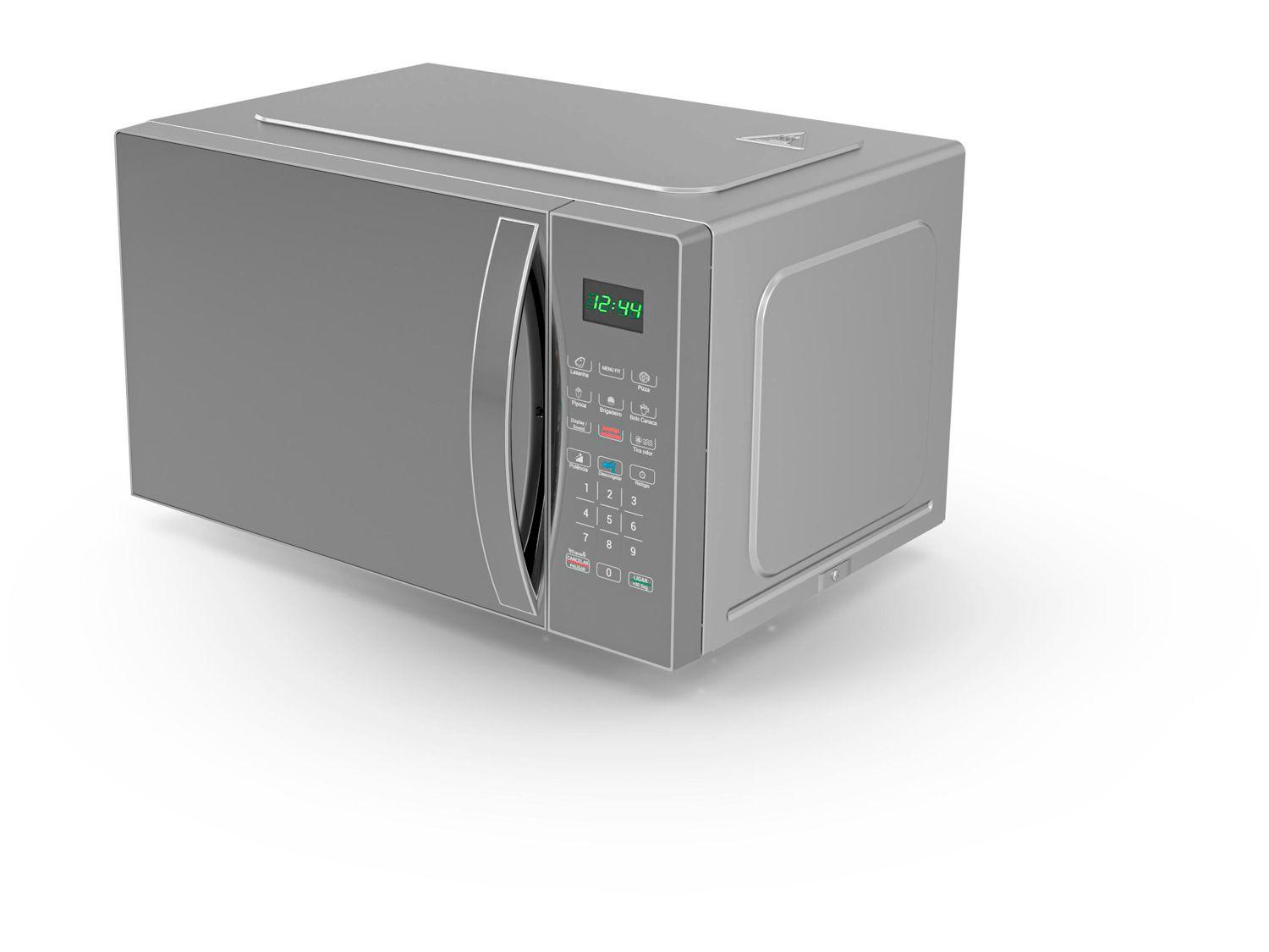 Micro-ondas Philco 33L Prata Espelhado PMO38S