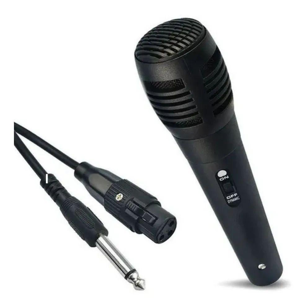 Microfone Com Fio Accione para seu Karaokê Mixer Caixa de Som - Caixas de  Som - Magazine Luiza