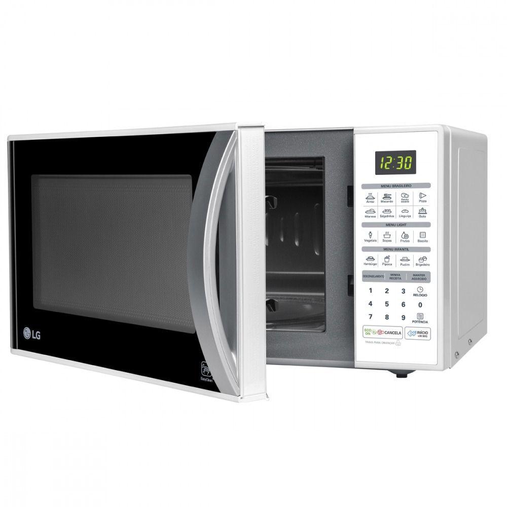 Microondas LG Easy Clean 30 L Branco 220V MS3052RA Microondas