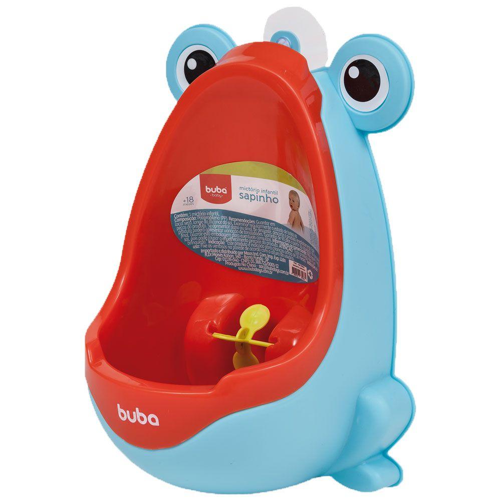 Mictório Infantil - Sapinho - Azul e Vermelho - Buba - Mictório ...