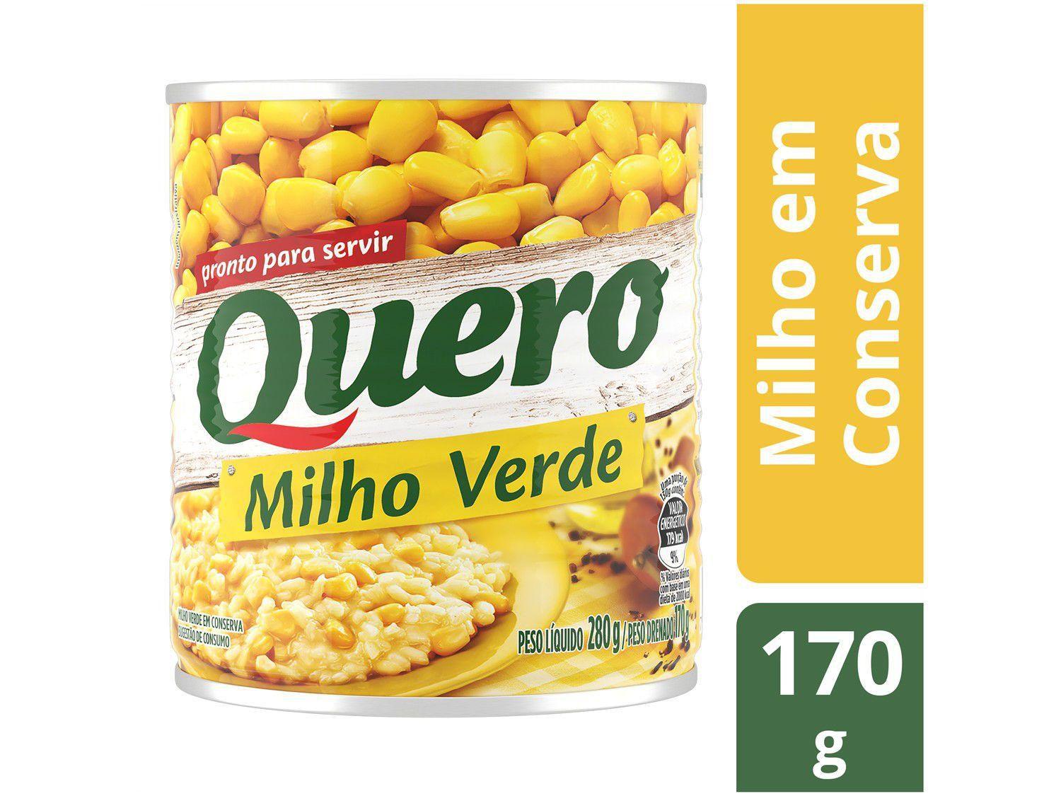 Milho em Conserva Quero Pronto para Servir