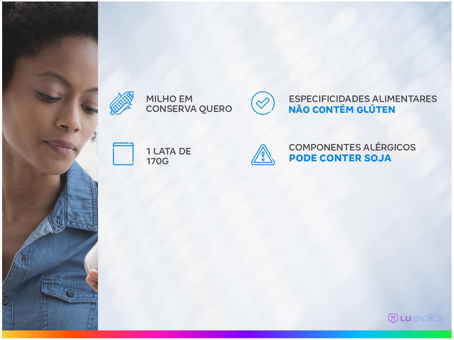 Milho em Conserva Quero Pronto para Servir