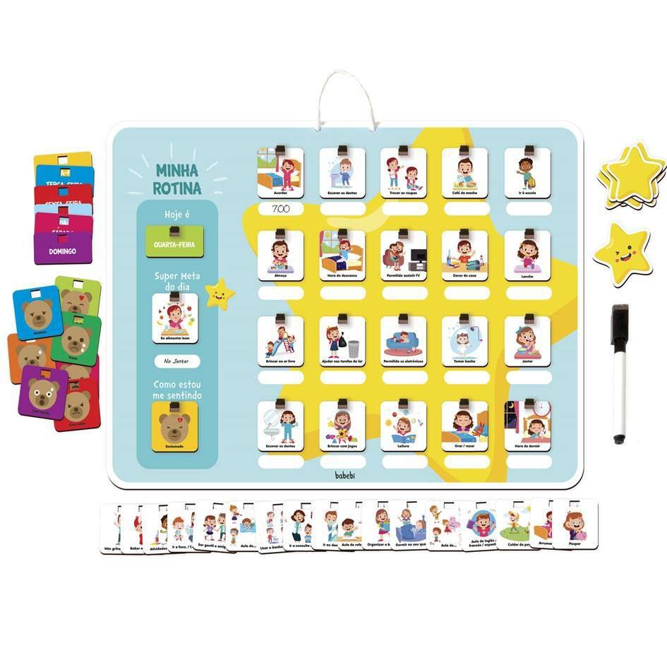 Minha Rotina Estrelinhas Painel Interativo 54 Pecas Madeira Ba Be Bi No Magalu Magazine Luiza Minha Rotina Estrelinhas Painel Interativo 54 Pecas Madeira Ba Be Bi No Magalu Magazine Luiza