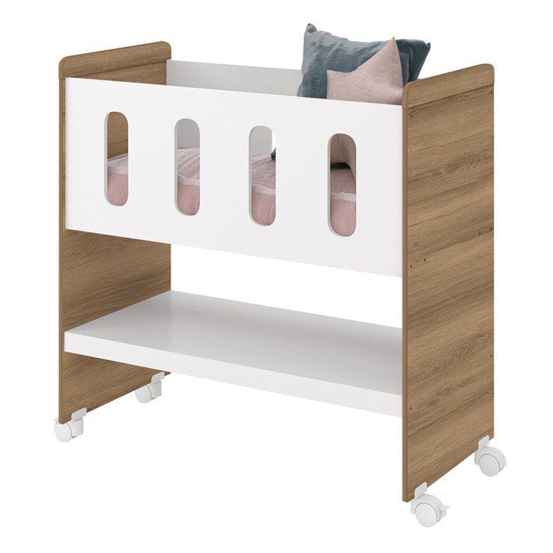 Mini Berço 3 em 1 Zain com colchão Branco Fosco/Mezzo - Reller Móveis -  Berço - Magazine Luiza