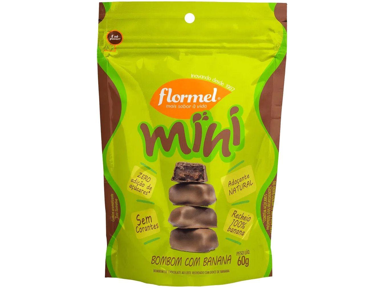 Mini Bombom Flormel Ao Leite com Recheio