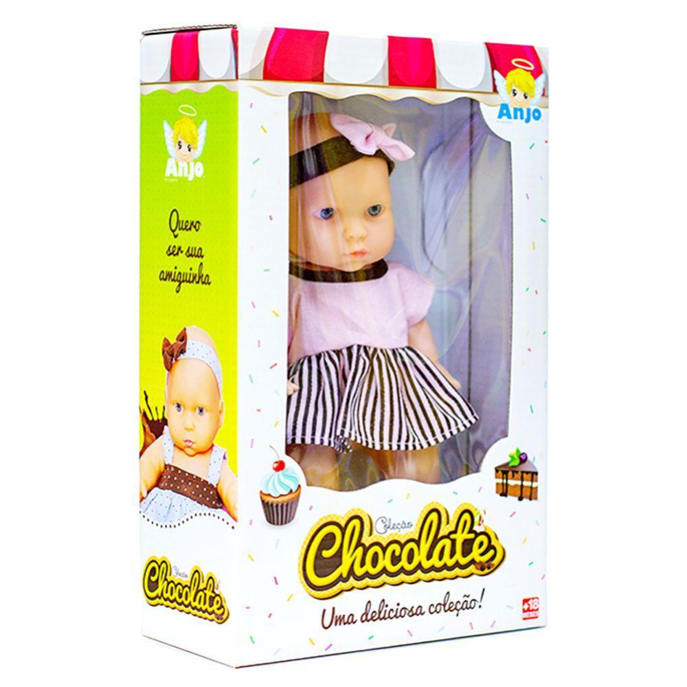 Mini Boneca Coleção Chocolate Fofinha - Anjo Brinquedos - Bonecas ...