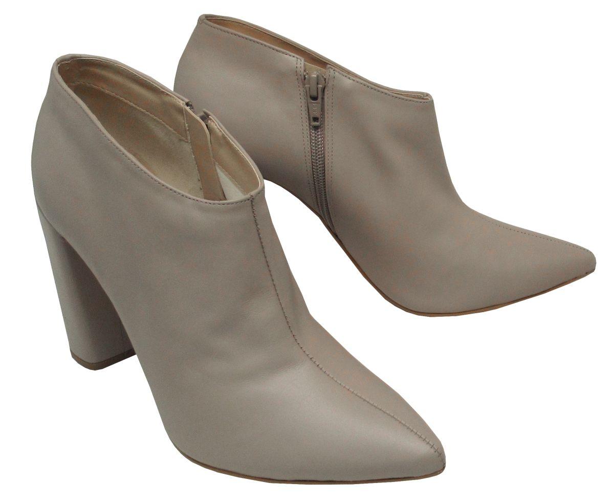 mini bota feminina com salto