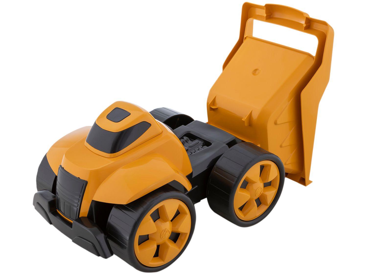 Mini Caminhão Infantil Construção 2 em 1