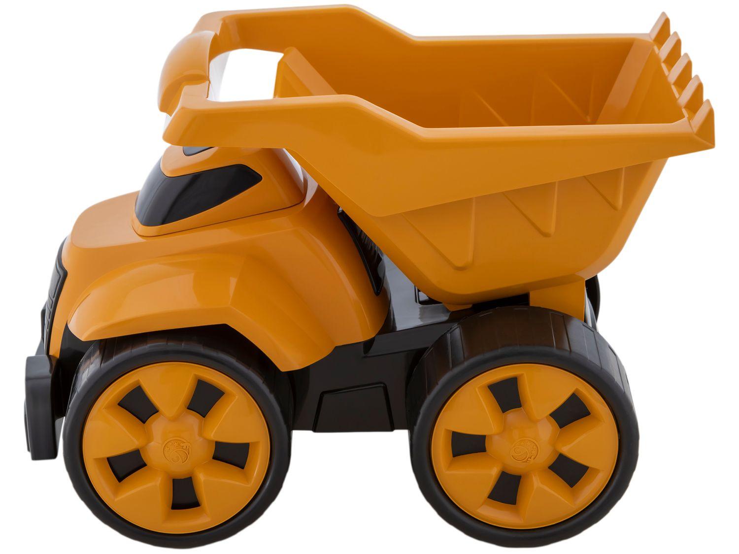 Mini Caminhão Infantil Construção 2 em 1