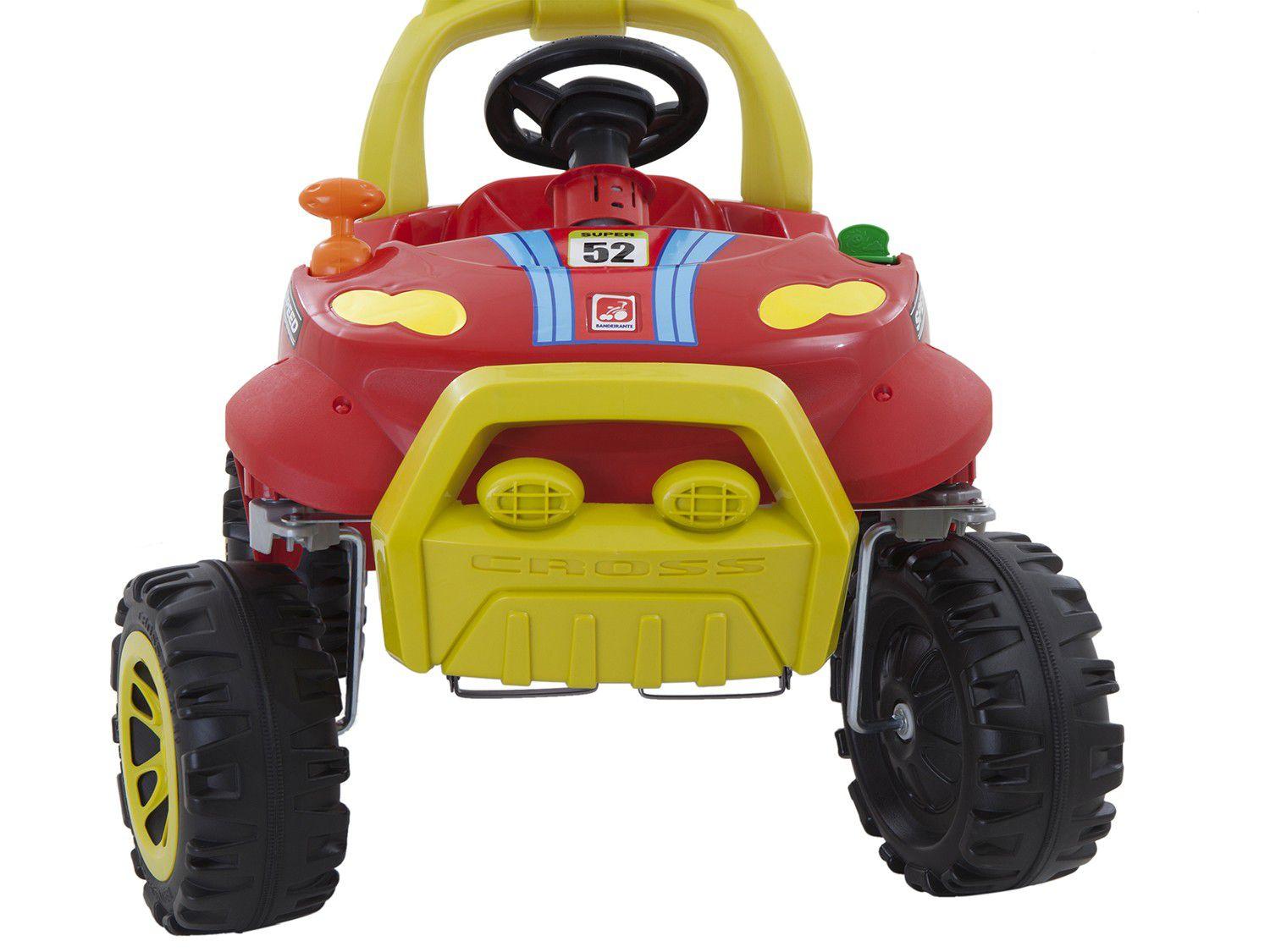Mini Carro a Pedal Infantil - Smart Passeio & Pedal Bandeirante - Mini ...