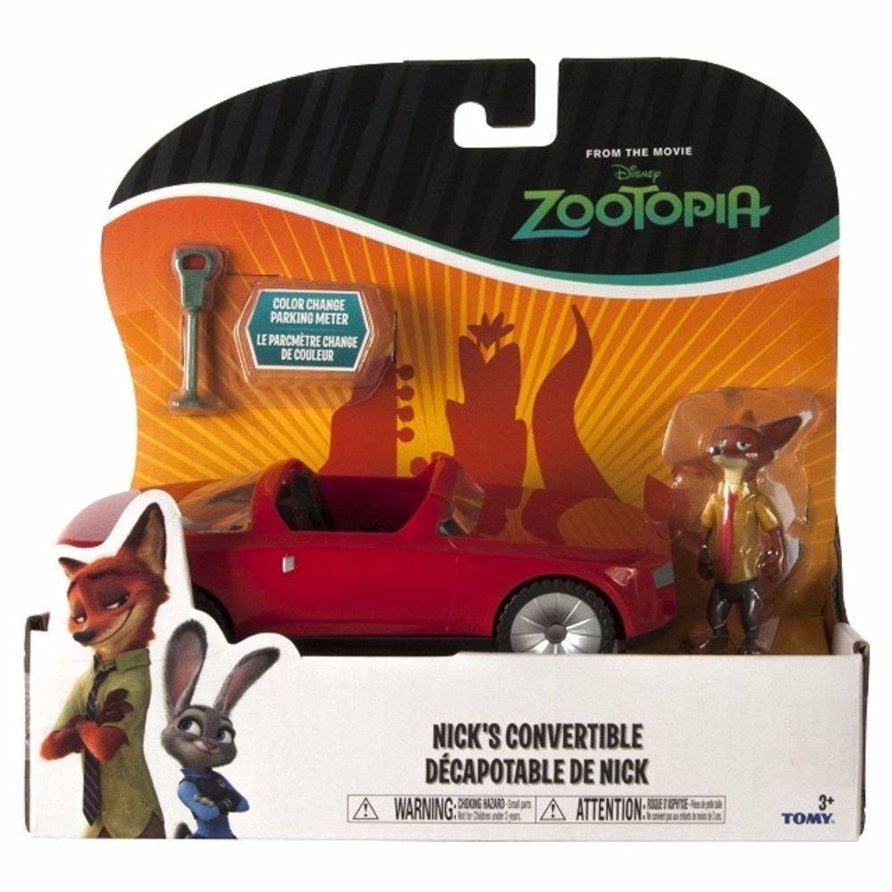 Mini Carro Zootopia Conversivel Vermelho - Sunny Brinquedos - Carrinho ...