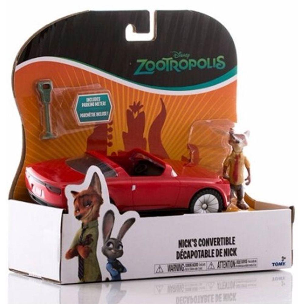 Mini Carro Zootopia Conversivel Vermelho - Sunny Brinquedos - Carrinho ...