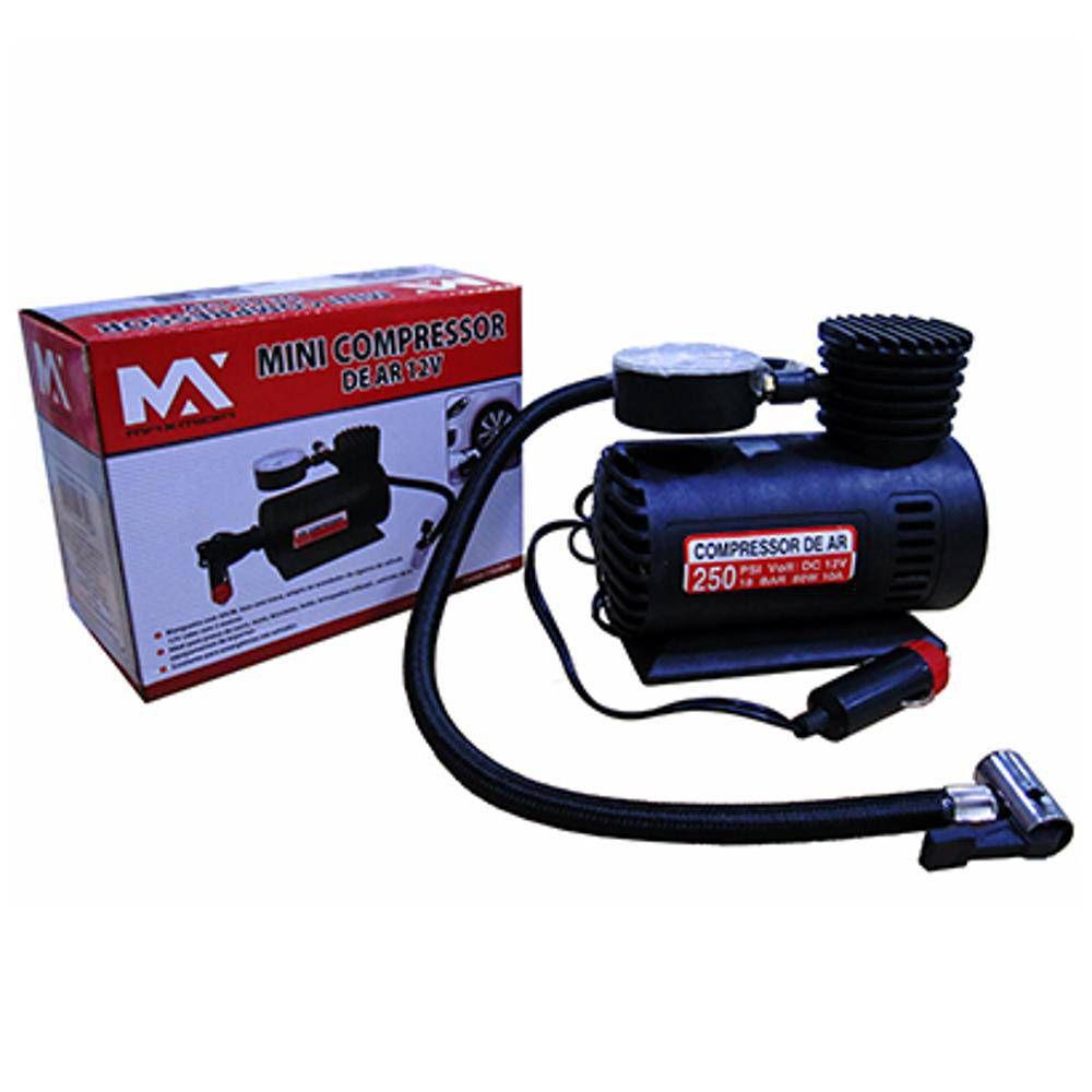 Mini Compressor Auto Mini Compressor De Ar Automotivo Portátil 250 Psi 12v - Maxmidia - Mini ...