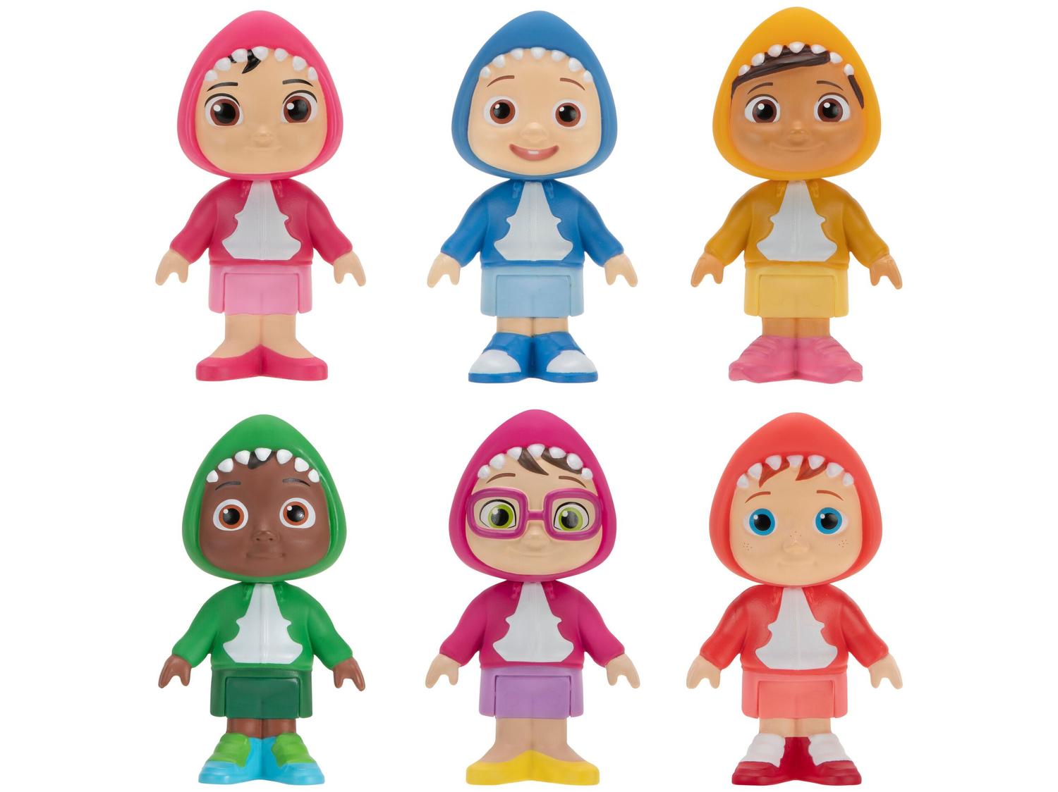 Mini Figura Cocomelon Family e Friends Shark