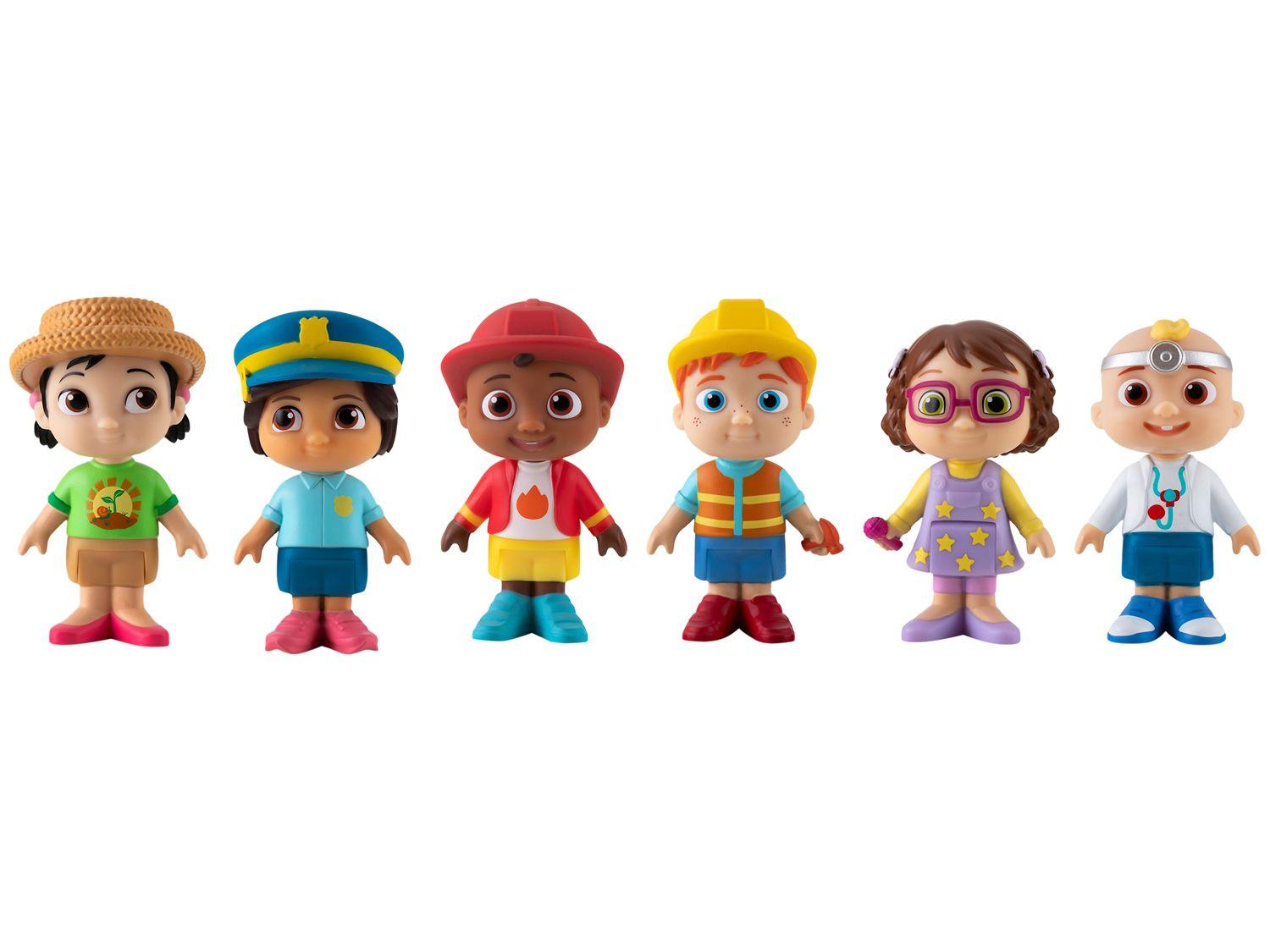 Mini Figura Cocomelon Profissões Candide