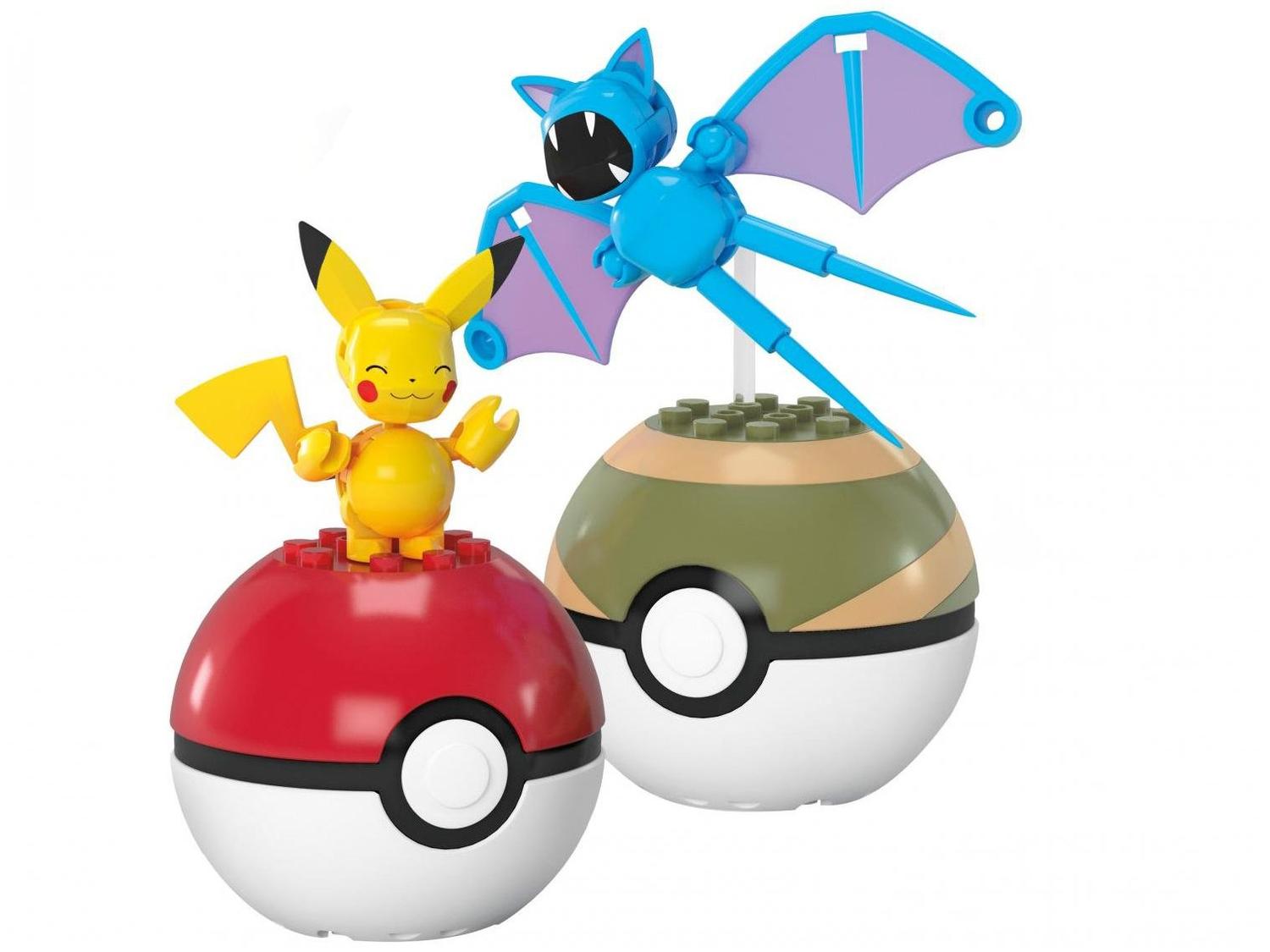 Mini Figura Pokémon Mega Kit Blocos de Montar com