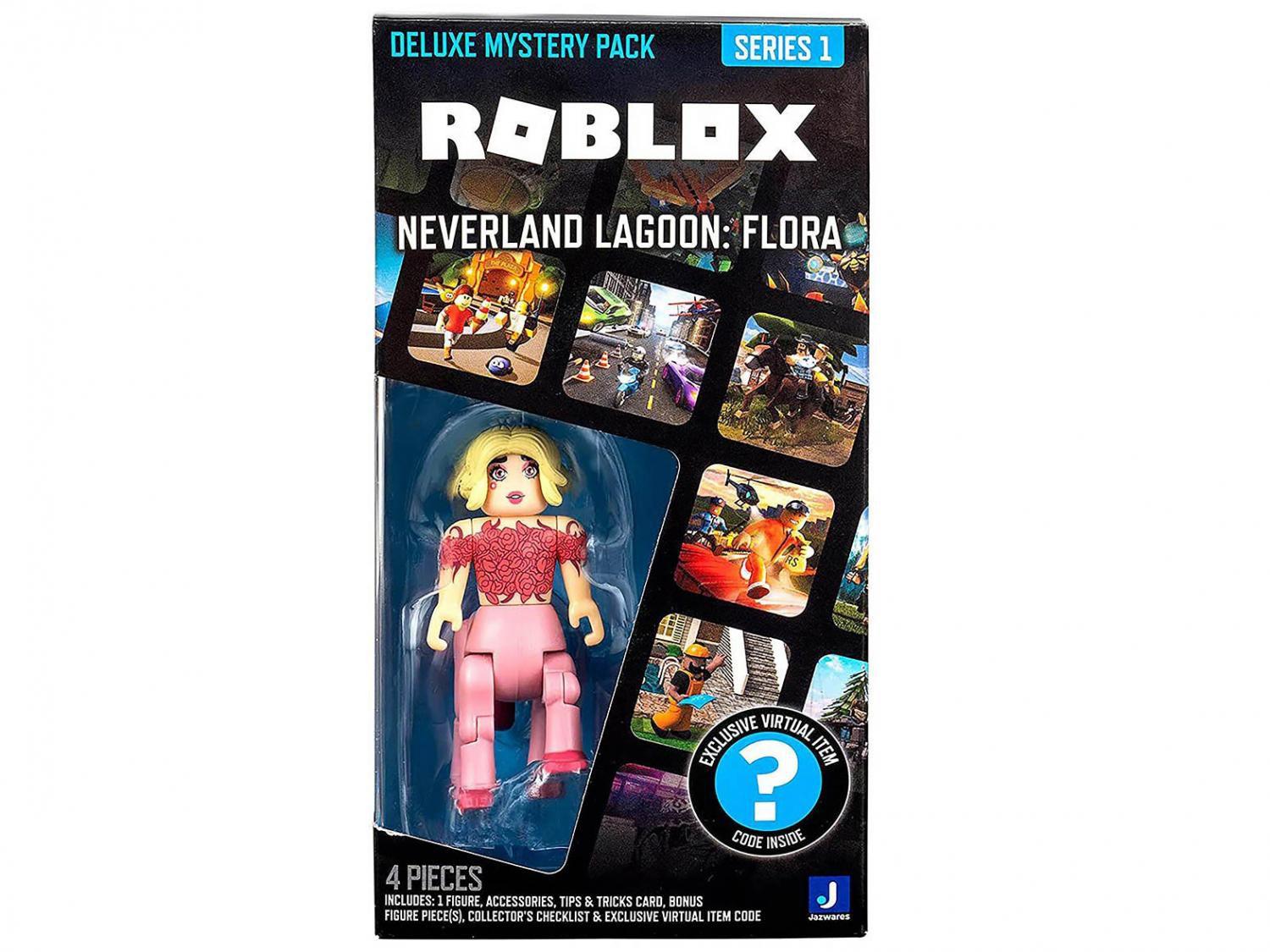  Roblox Action Collection - Heroes of Robloxia: Taser Tessla  Deluxe Mystery Figure Pack + Mystery Figure Bundle [Includes 2 Exclusive  Virtual Items] : Toys & Games