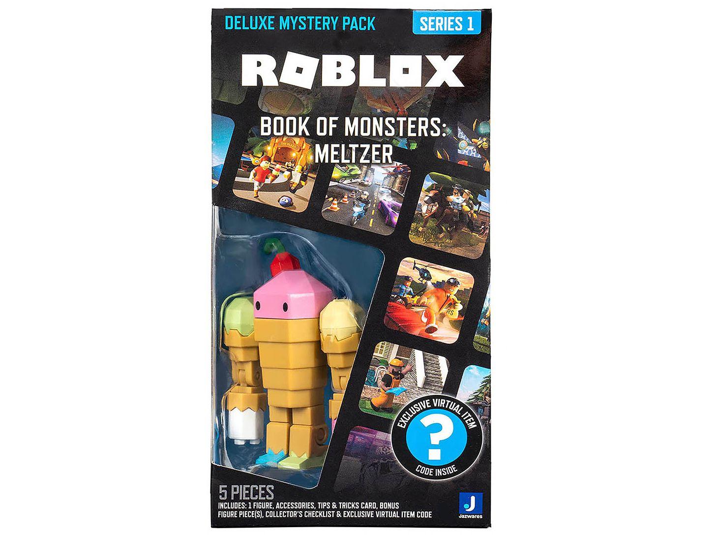 Brinquedo Roblox 5 Personagens e Acessórios