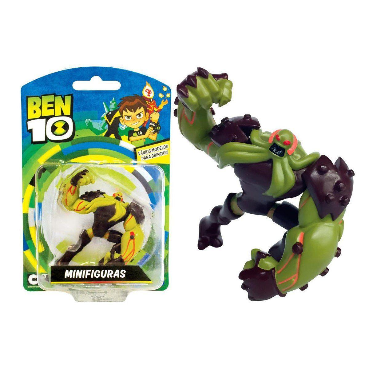 Mini Figuras Ben 10 Boneco Vilgax Original Sunny Playmates Toys Boneco Ben 10 Magazine Luiza