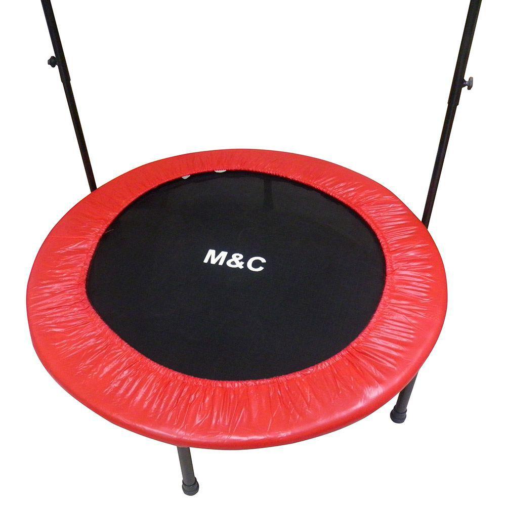 Mini Jump Pula Pula Cama Elastica Academia Musculacao Fitness Suporte ...