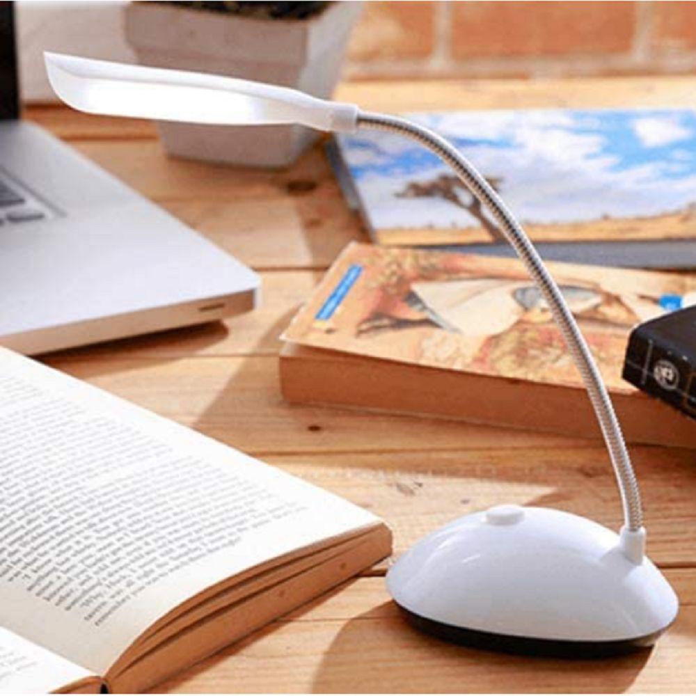Mini Luminária De Mesa Com 4 Leds Para Leitura 360 Flexível - HXT ...