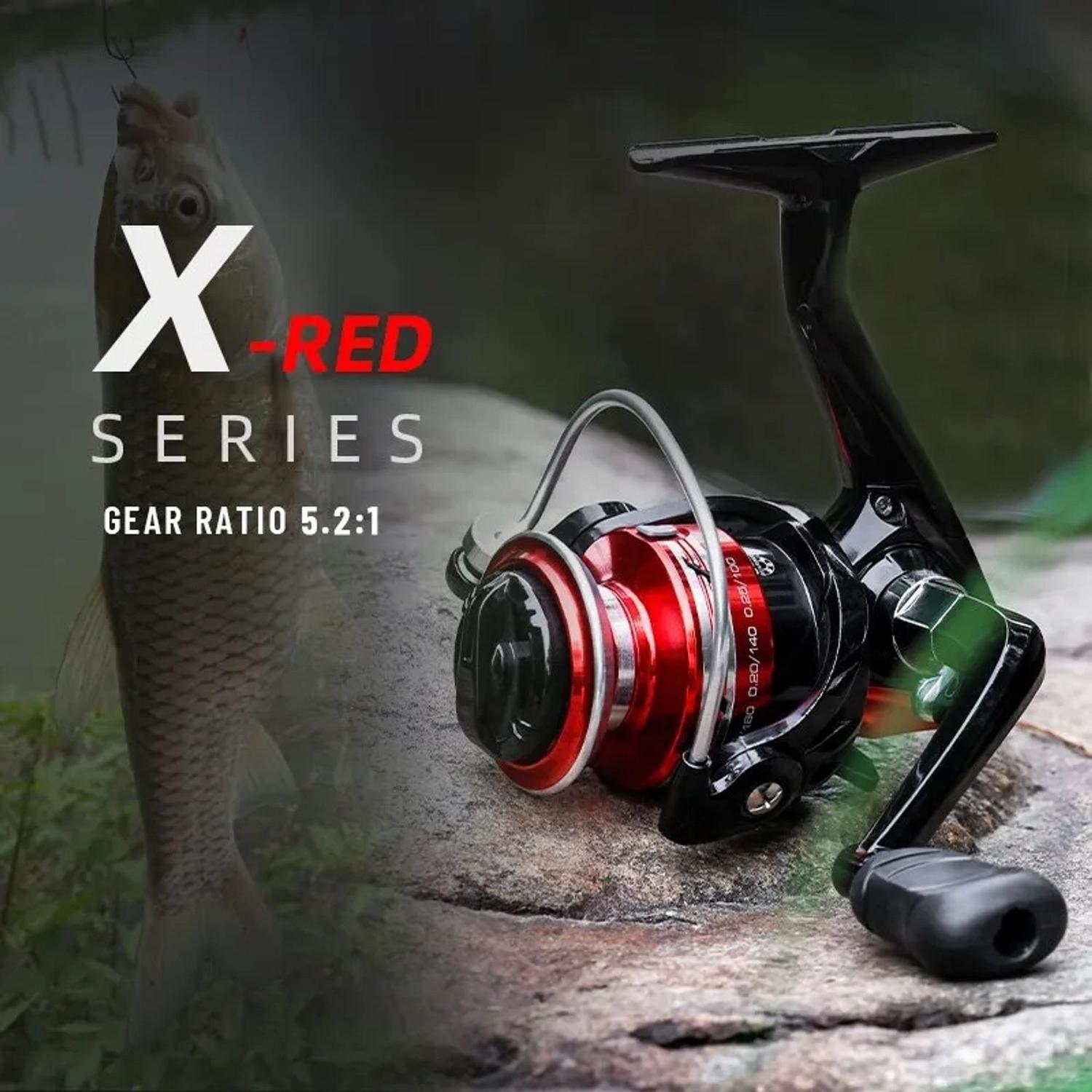 Mini Molinete Pesca Ultra Leve Alumínio Série X800