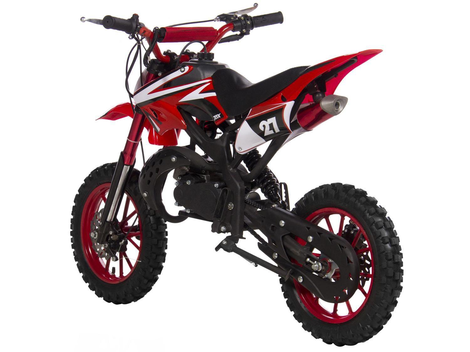 Mini Moto Cross à Gasolina e à Óleo Bull Motors BK DB08 49CC Mini