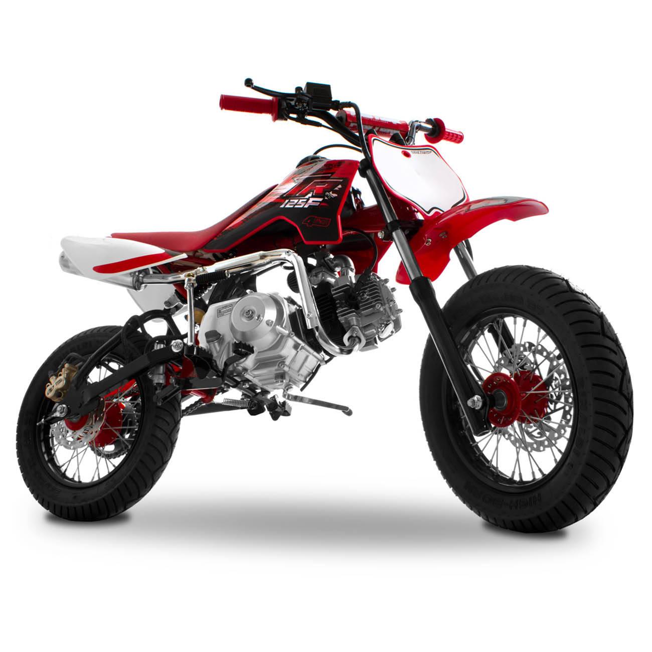  Mini  Moto Cross  Vermelho Pro Tork TR125F 2022 Off Road 