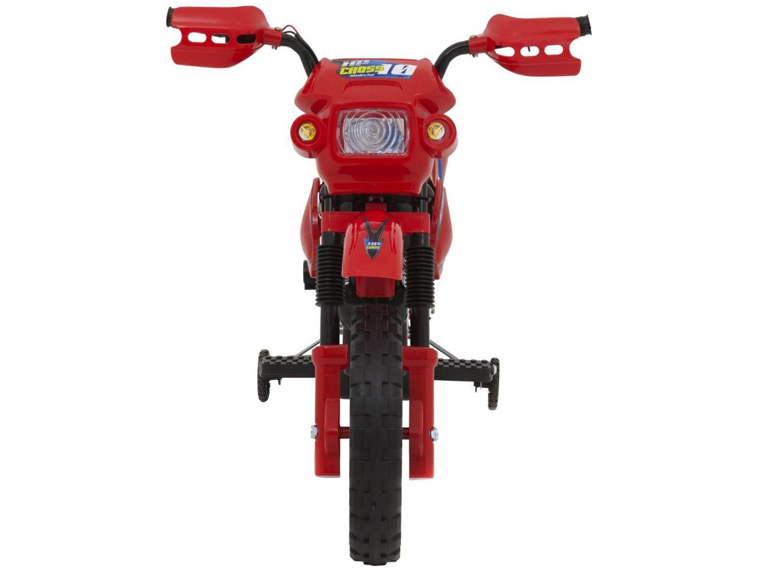 Mini Moto Elétrica Infantil Cross 6V