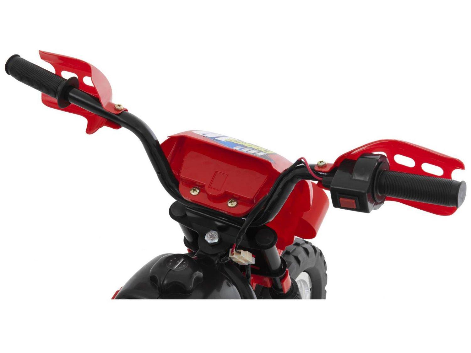 Mini Moto Elétrica Infantil Cross 6V