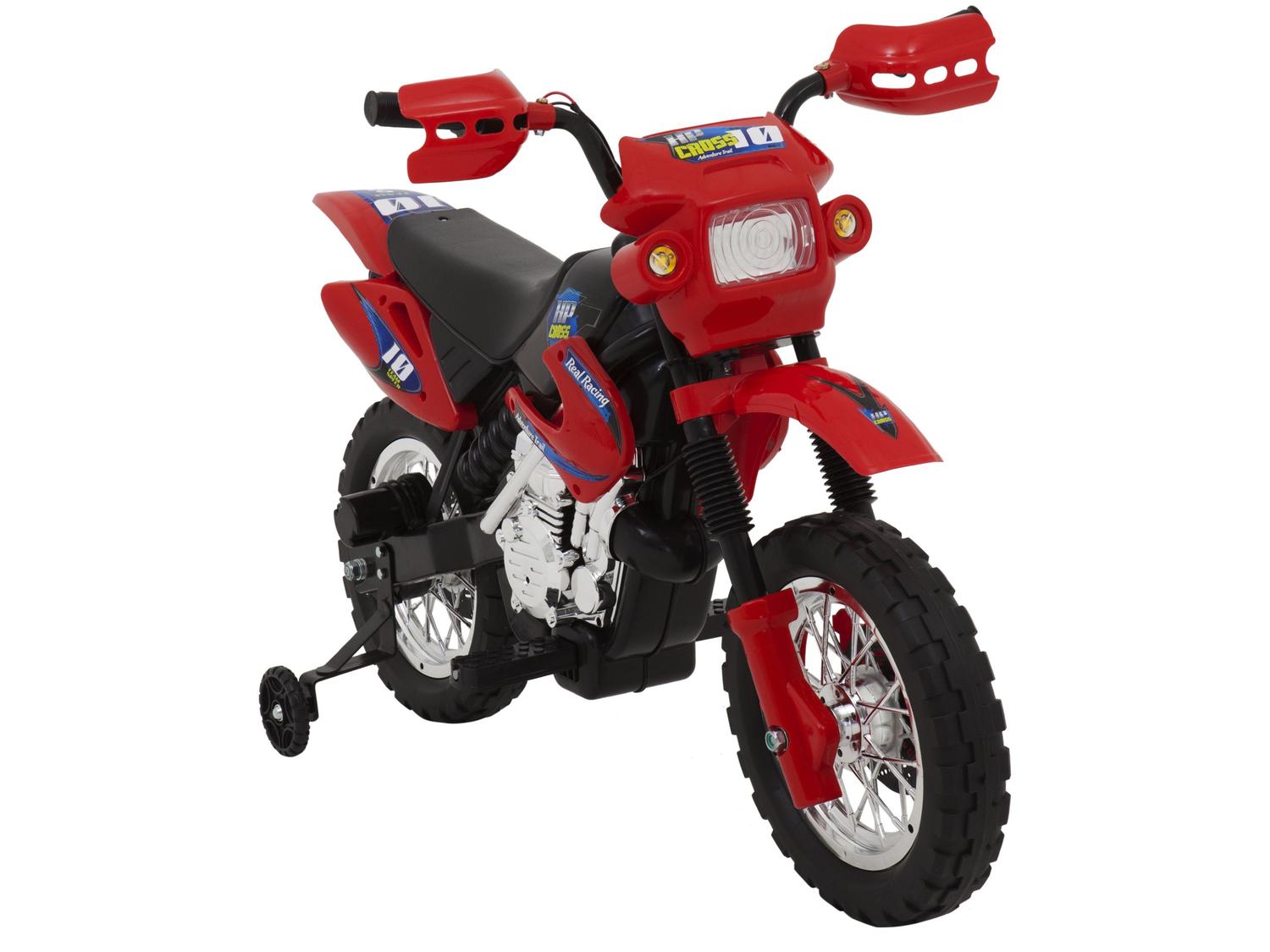 Moto Elétrica Infantil Vermelho Homeplay