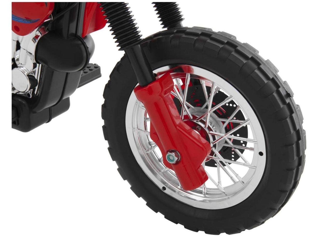Mini Moto Elétrica Infantil Cross 6V
